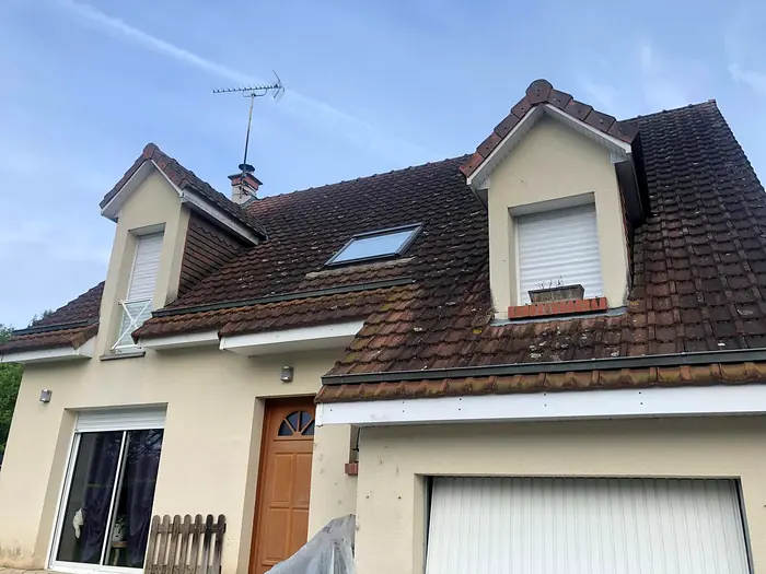 Chantier de toiture réalisé par Grandpierre Fils
